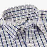 Supply 2016 New Trendy UK Style Plaid Long Sleeve Gentleman Shirt thumbnail-2