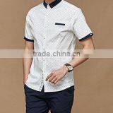 Slim Fit Mens Polka Dot Shirts thumbnail-1