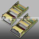 Buckle for Cam Buckle Strap, Buckle With Yellow Zinc Plated Overbuckle thumbnail-1