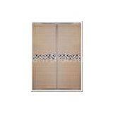 Wavelike Bifold Louvered Closet Doors, Interior Aluminum Sliding Door For Bedroom, Kitchen thumbnail-1