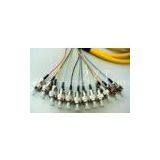 FC Multi Core Fiber Optical Pigtail Loose Tube With High Return Loss thumbnail-1