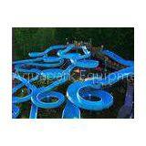 Water Attractions Spiral Slide , Fiberglass Water Slides 14.6m Height Customized thumbnail-1