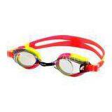 Softer Silicone Gaskets Professional Swimming Goggles , PC Lens Open Water Goggles