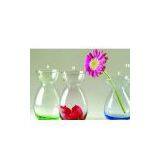 Clear Glass Vase thumbnail-1