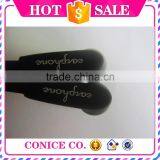 2015 Trendy Classical Black Metal Plug Stereo Earphone With Mic for Wholesale thumbnail-4