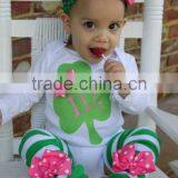 2016 Hot Fashion Mutil Ruffle Pearl Dresses Fall Winter Wear Cotton Newborn Baby Girl Gown thumbnail-6