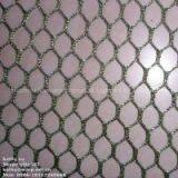 Warp Knit Polyester Mesh Fluorescent Fabric 45gsm