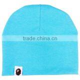 Wholesale Plain Knit Cotton Baby Beanie Hat thumbnail-2