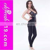 Wholesale Factory Price Halter Jumpsuit Black Sexy Lace Jumpsuit Fashion New Design thumbnail-1