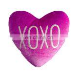 Hot Selling Red Heart Soft Plush Stuffed Pillows Custom Logo Bedding Pillow