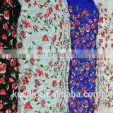 New Design Silk Georgette Fabric Embroidery Designs Flowers Rose Fabric thumbnail-5