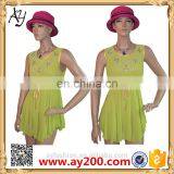 New Design Durable Lady Woven Models Blouses Shirt In Chiffon thumbnail-1