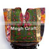 Indian Banjara Coin Pom Pom Banjara Bags- Gyps Bohemian Handbags Vintage Hippei Banjara Handbags Fancy Banjara Bags- thumbnail-3