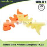 Custom Design Soft PVC Fish Bone Shape Wire Holder Clip thumbnail-3