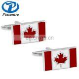 Custom Metal American Flag Cufflinks thumbnail-1