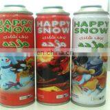 5 Color CMYK Seam Henght 380mm Printing Empty Snow Spray and CRAZY RIBBON Cans thumbnail-6