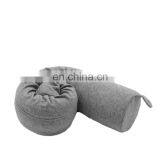 Amazon Hot Sale Twist Memory Foam Travel Pillow For Neck Chin Lumbar And Leg Support For Traveling On Airplane Bus Train thumbnail-5