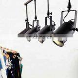 Nordic Simple Style Store Lighting Industrial Loft Long Pendant Light With Edison Bulb