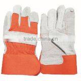 HIGH QUALITY WESTERN EUROPE Double Palm Work Gloves Safety Gloves Leather thumbnail-6