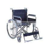 Folding Lightweight Manual Steel Hospital Wheelchair for Patient thumbnail-1