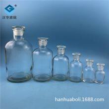 Manufacturers Direct 500ml Small Mouth Transparent Reagent Glass Bottle thumbnail-5