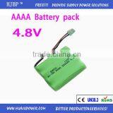 AA/AAAA Rechargeable Battery Packs 4.8v Nimh for Electronic Tool thumbnail-1