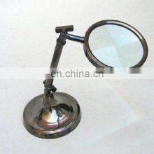 Brass Magnifying Glass With Stand