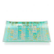 Map Style Glass Bathroom Accessories Special Design Glass Bathroom Accessories Set Luxury Hotel Home Glass Bathroom Set thumbnail-5