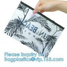 Matte Frosted Slider Zipper Bag Packing Storage Pouches Resealable Clothing / Cosmetics / Travel Suits / Promotional pa thumbnail-5