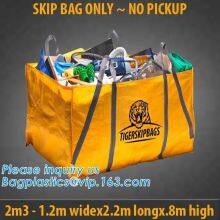 Large Conductive Bulk Bags, Environmental 6 Mil Drawstring Dumpster Container Liners,6Mil Drawstring Open Top Dumpster Container Liners, BAGPLASTICS thumbnail-5