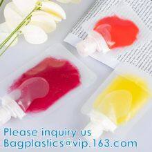 Spout Pouch/Food Grade Liquid Beverage Bag With Spout/Runner Wine Spout Bag,Stand up Runner Wine Packing Spout Bag /Refill Pouch Bags thumbnail-4