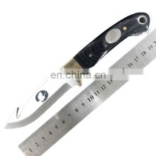 Camping Hunting Knife Folding Knife Stainless steel with Black colour pakka wood Handle