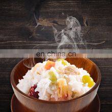 Wooden Jujube Salad Bowl Fruit Salad Bowl Serving Bowl Plate Set For Fruit Dessert Platter Tray thumbnail-4