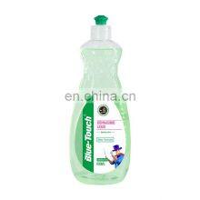 2020 Blue-Touch Wholesale plastic bottles dish soap Green Tea scent dishwashing liquid for 600ml
