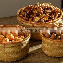 Set Of 3 Round Bamboo Storage Basket Fruit Basket Wholesale Handwoven Made in Vietnam thumbnail-3