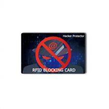 Factory Price Contactless RFID 13.56MHz Blocking Smart Card Shielding Card for Wallet Protection thumbnail-2