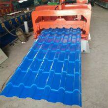 Color Plate Cold Roll Forming Machinery Glazed Tile Press Roof Sheet Making Machine thumbnail-3