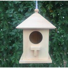 Creative Outdoor Solid Wood Bird House thumbnail-5