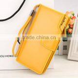 Baellerry Women Many Candy Colors Red Clutch Bifold Purse Wallet thumbnail-4