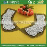 Wholesale Crochet Made White Pearl Beaded Neckline Collar for Garments thumbnail-1