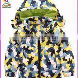 2015 fashion winter colorful ski jacket for kids