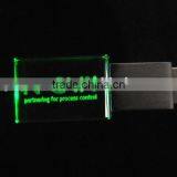 2G 4G 16G Promotional Gift Crystal Usb Flash Drive With Led Logo thumbnail-2