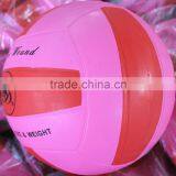 Pink Red International Colorful Rubber Volleyball thumbnail-1
