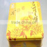 China Supplier Wholesale Rectangle Holiday Gifts Metal Tin Boxes