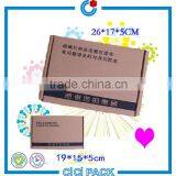 Recyclable Feature Corrugated Paper Packaging Box Accept Custom Order Packaging Carton Box Without Glue Supplier's Choice