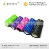 TOPKO 13'' x 5'' Custom Labeling Eco-Friendly EVA hollow foam roller for muscle massage