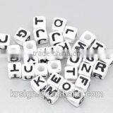 Lucite,Acrylic, Plastic Loose Beads Material Alphabet,acrylic Alphabet Beads thumbnail-2