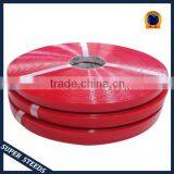 11*2.5mm Pony Size Red TPU Coated Nylon Webbing for Cat Collars thumbnail-1