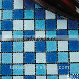 China Foshan Blue Swimming Pool Mosaic Tile