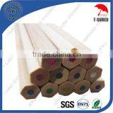 12Pieces Sharpened Natural Wood Color Pencil Set thumbnail-2